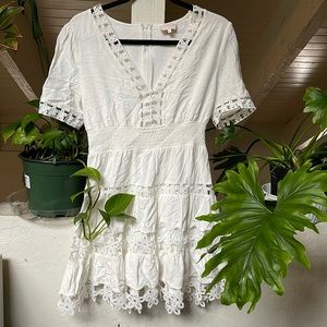 Crochet Flower Dress